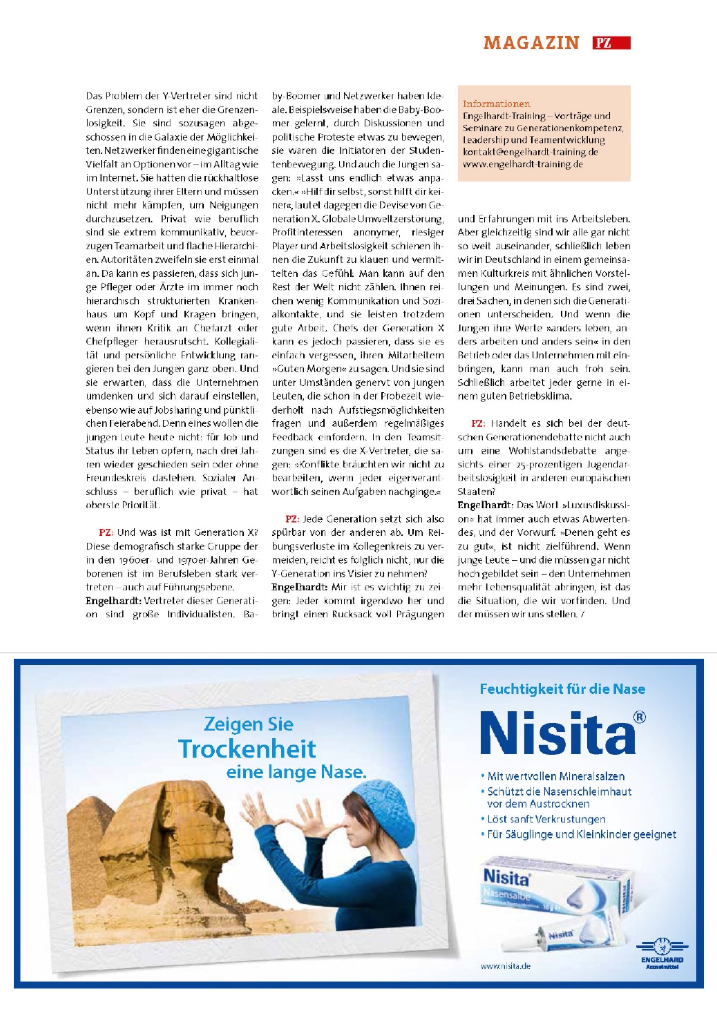 Pharmazeutische Zeitung 2014